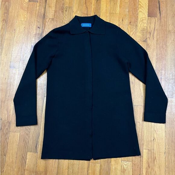 Debenhams Wool Blend Midi Knit Overcoat - Picture 5 of 7